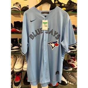 Toronto Blue Jays light blue alternate replica baseball jersey XL B12